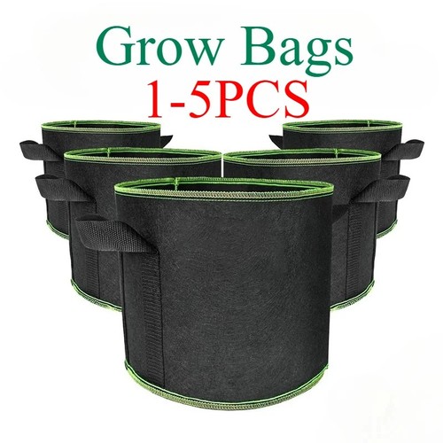 Pack fabric grow pots - of, 5