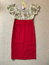 Tara Starlet Wiggle Dress Size 8 1940s 1950's Vintage, rockabilly, pin up, small