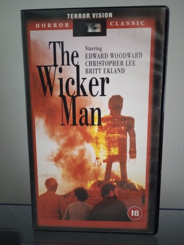 The wicker man vhs - man, video