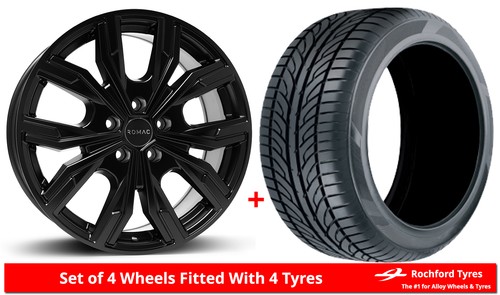 Alloy wheels tyres - wheels, romac