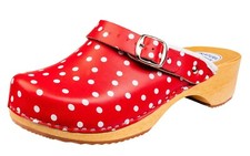 Women's Fashion Clogs Red
