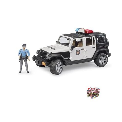 New bruder jeep police - bruder,