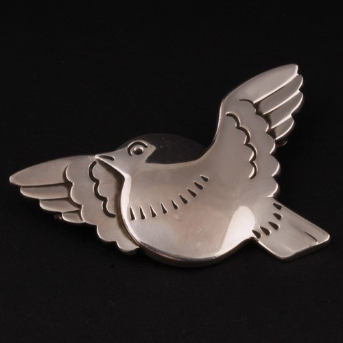 Georg jensen sterling brooch - jensen,