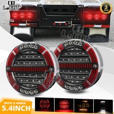 5.5" Rear Round Hamburger LED