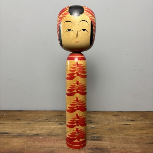 37cm japanese kokeshi - japanese,