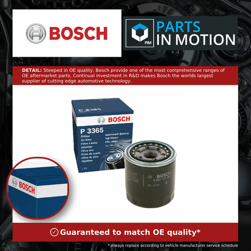 Oil filter 0451103365 bosch - 0451103365,