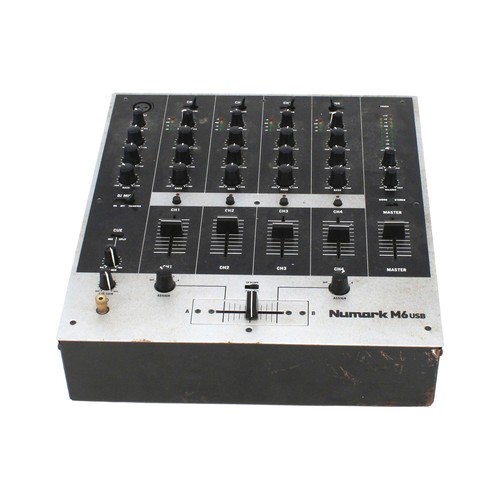 Numark four channel usb dj - m6,