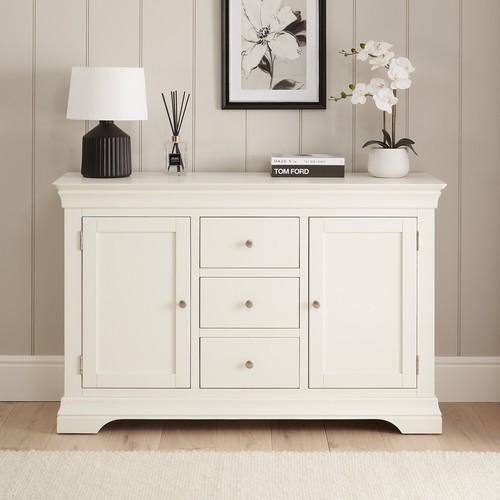Wilmslow white painted - large, 3