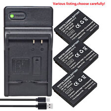 Battery or charger for Panasonic Lumix CGA-S008 DMC-FS3 DMC-FS5 FS20 DMC-FX30