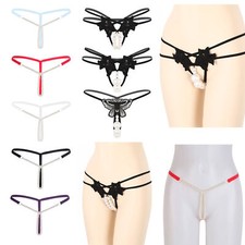 UK Womens Sexy Pearl Beads