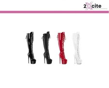 Pleaser High Heel Stiletto Platform Over Knee Boots Jubilant 3012