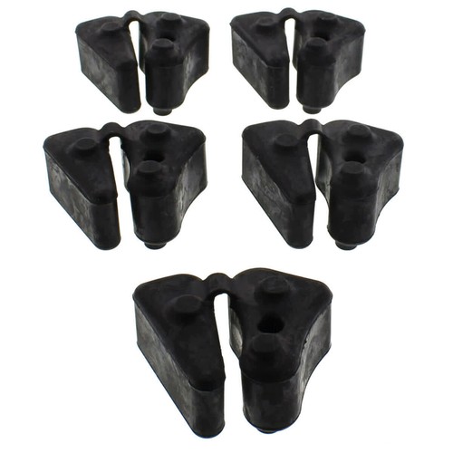 Rubber frame sliders set - set, 5