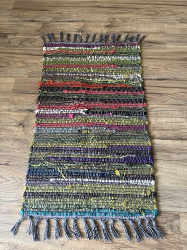 Cotton rag rug - rag, 87cm