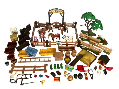 Playmobil horses stables - horses, &