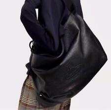 Vivienne Westwood  Boston bag Big Orb Logo Women's Bags Black Outlet