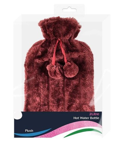 Hot water bottle with - bottle,