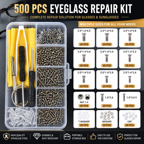500 pcs eyeglasses - 500,