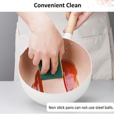 Nonstick Small Stockpot White