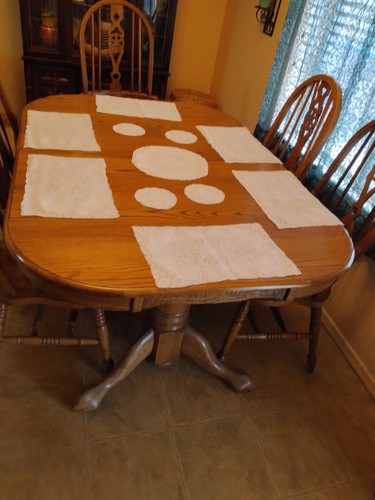 Vintage lace placemats - lace, of