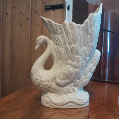 Portmeirion parian ware swan - parian,