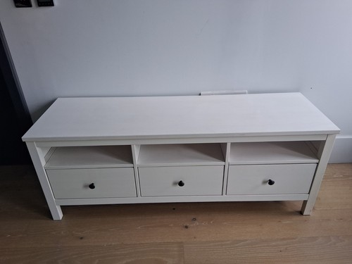 Ikea wooden storage unit - wooden, tv