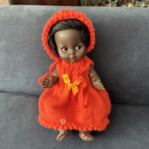 Palitoy vintage black doll - black,