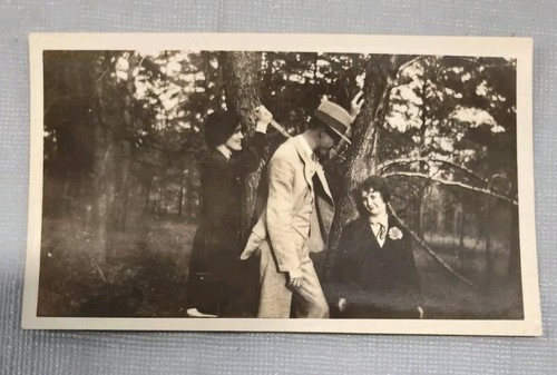 Man and women horsing fooling - horsing,