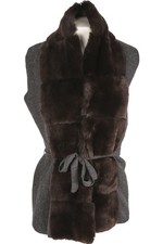 N.PEAL GREY CASHMERE GILET