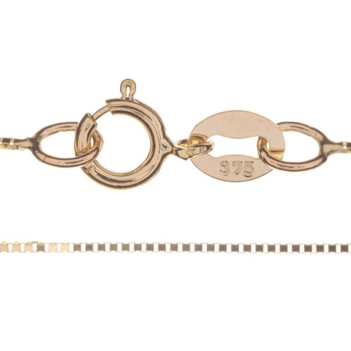 Gold chain necklace fine - 9,