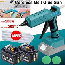 For Makita Cordless Hot Melt Glue Gun w/ Sticks DIY Hand Craft Art Tool /Battery