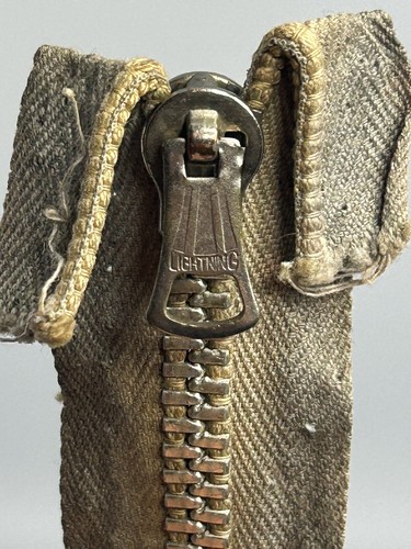1930s lightning british zipper - british,