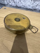 VINTAGE BRASS CASED WOVEN