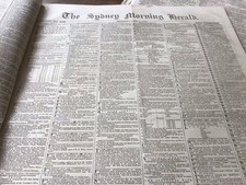 Old Newspaper Dummy Sible