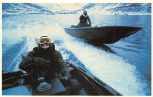 Falklands task force postcard - task,