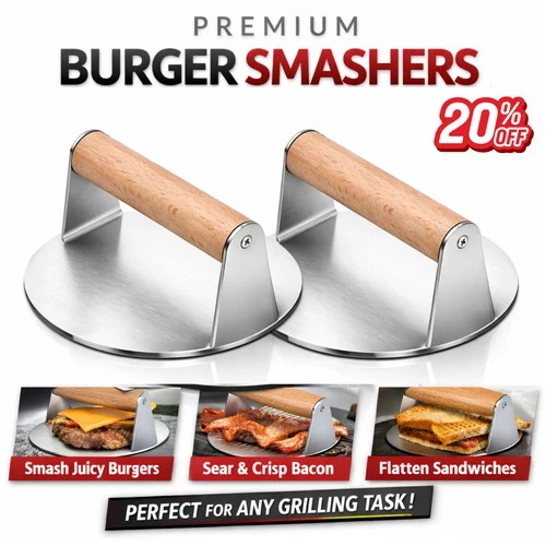 Burger press heat - 2x, resistant