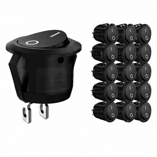 10pcs round rocker switch - 10pcs,