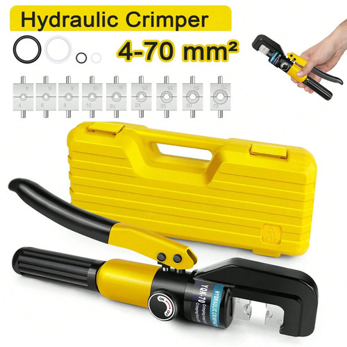 Hydraulic crimper set crimping - hydraulic,