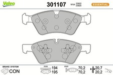 FRONT AXLE 301107 BRAKE PAD