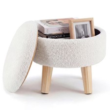 Gianna Round Ottoman with