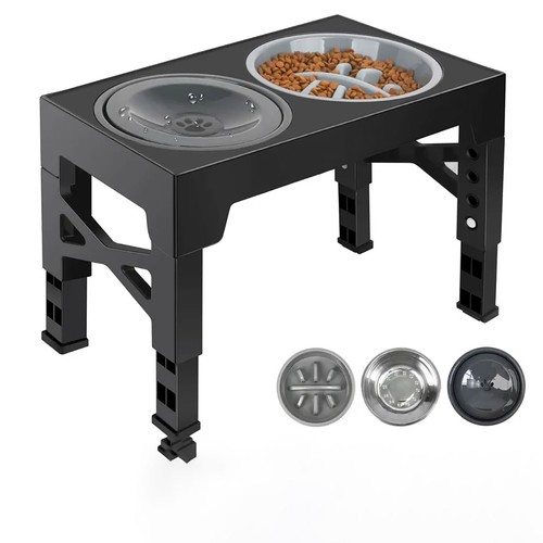 Raised dog bowls - raised,