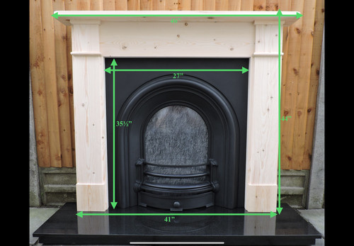 Fireplace surround made to - ,