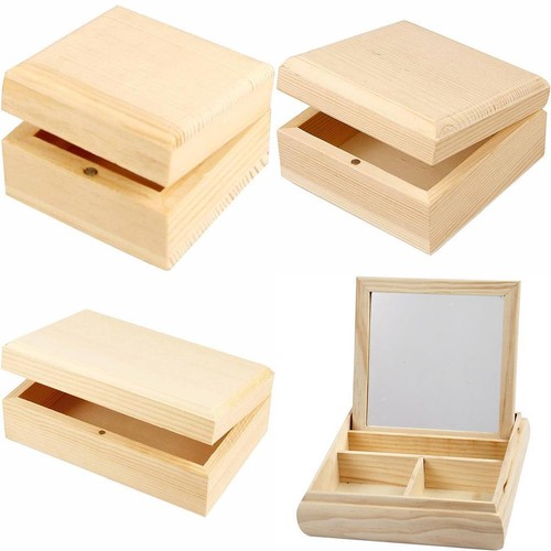 Wooden box pine empress tree - wooden,