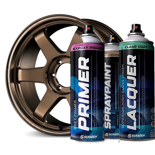 Bronze alloy wheel - bronze, paint