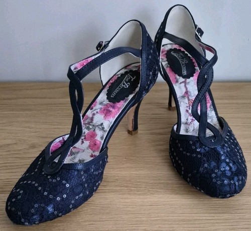 Joe browns lace sequin heels - lace,