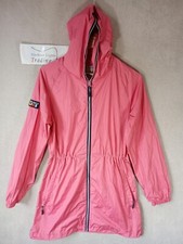 Quba Sails Jacket Coat Sailing Hiking Windbreaker M 12 Pink British Nautical