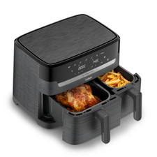 Tefal EY901HG0 Dual Drawers Digital Air Fryer Dual Easy Fry 8.3L Black