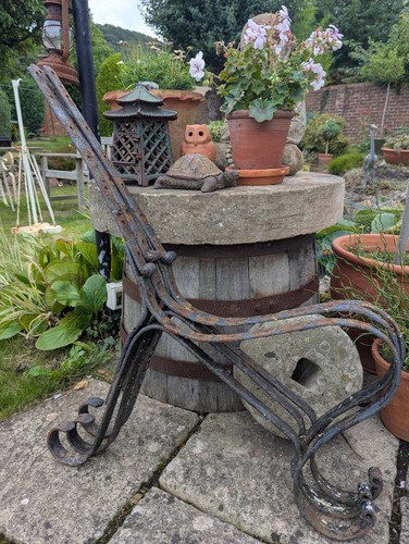 Antique wrought iron - antique, garden