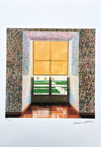 David hockney contrejour in - -,