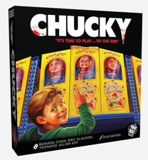 Trick or Treat Studios Childs Play Chucky Doll Strategy Board Game Halloween