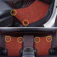 FIT TOYOTA Black Car Floor Mat Clips Carpet Fixing Retainer Grips Clamps Holder